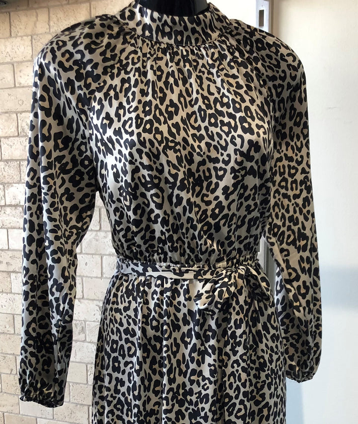 Loft Animal Print Dress