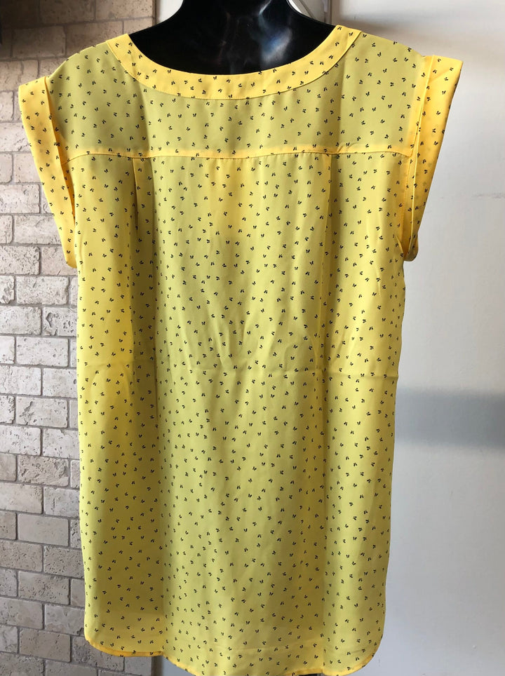 Ann Taylor Yellow Top