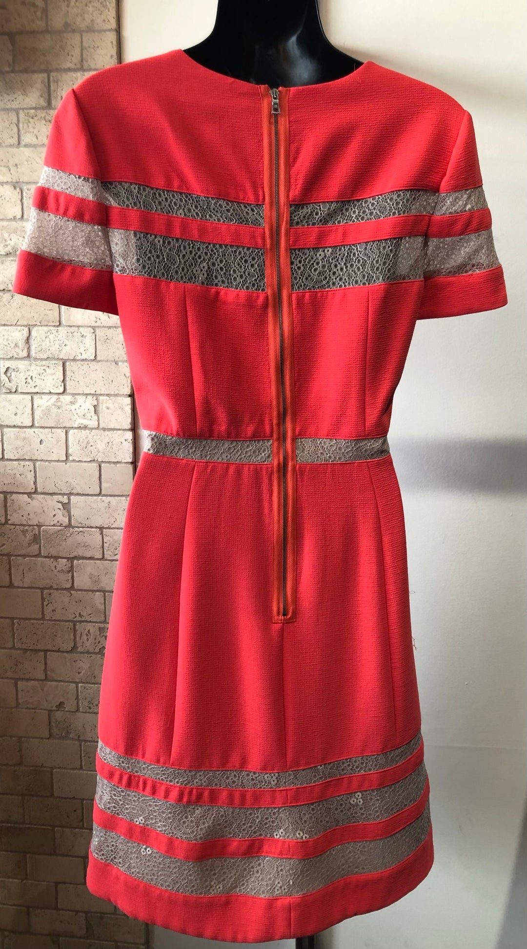 BCBGMAXAZRIA Coral Dress