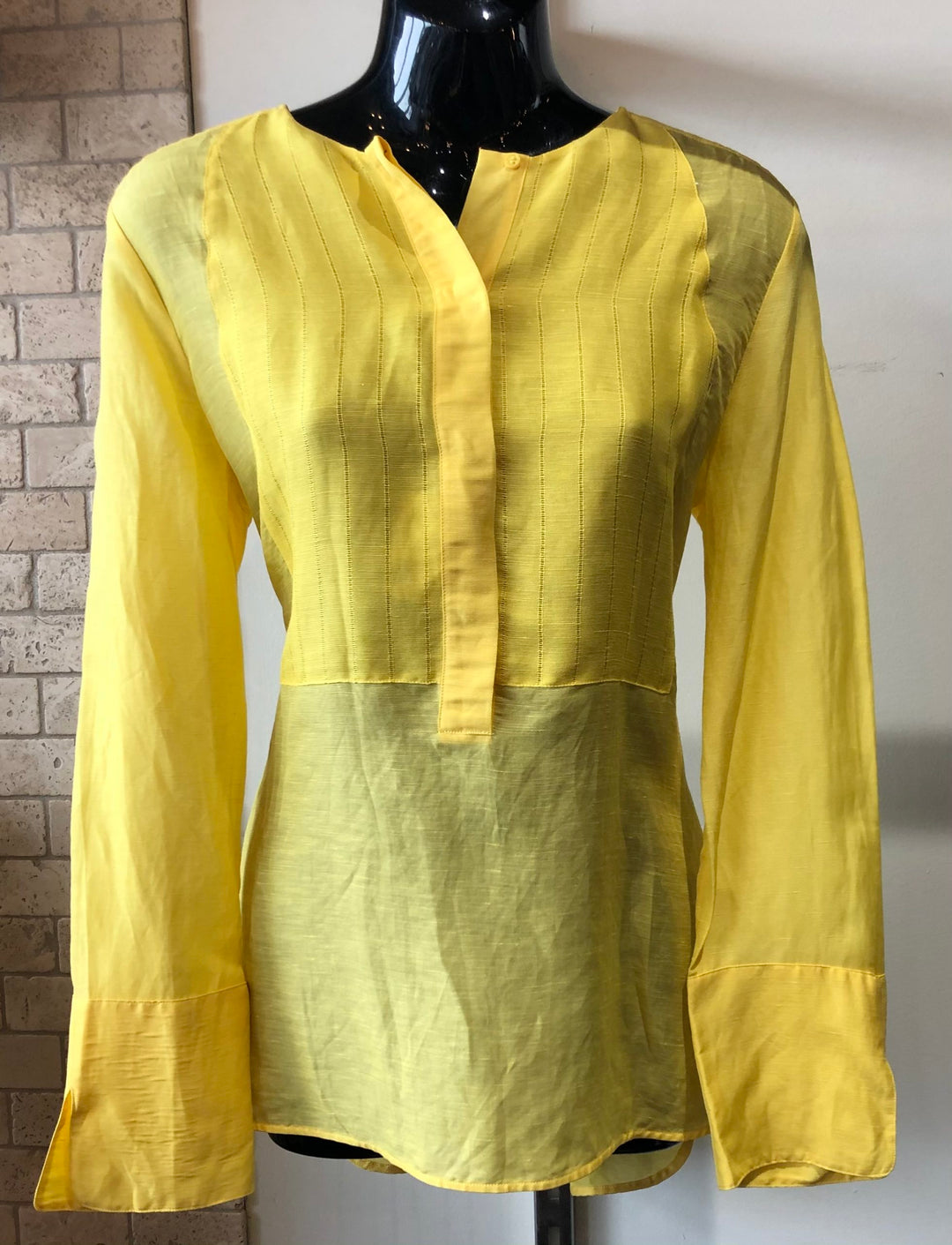 Massimo Dutti Yellow Top