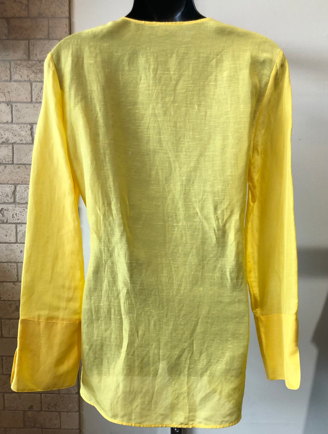 Massimo Dutti Yellow Top