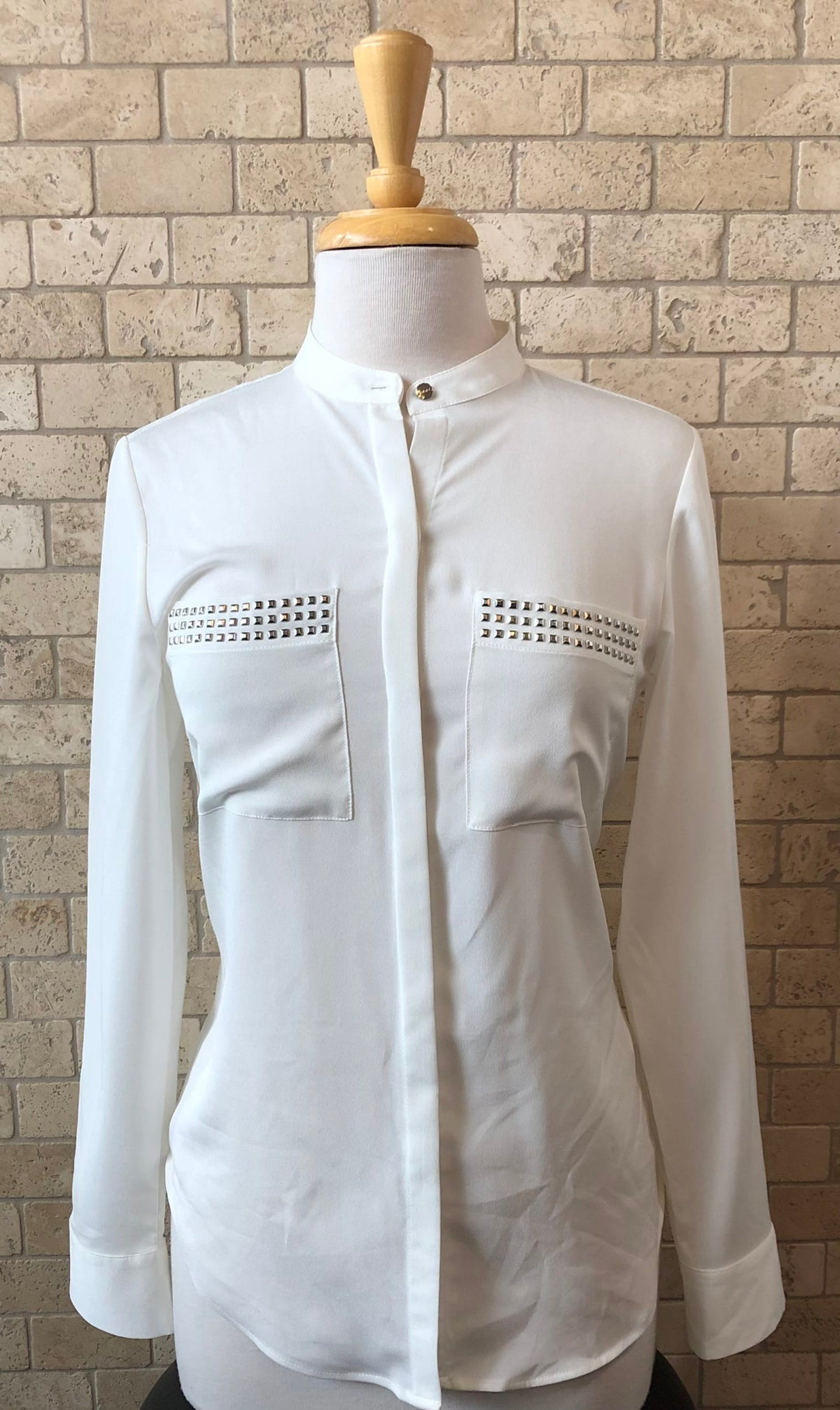 DKNY White Blouse