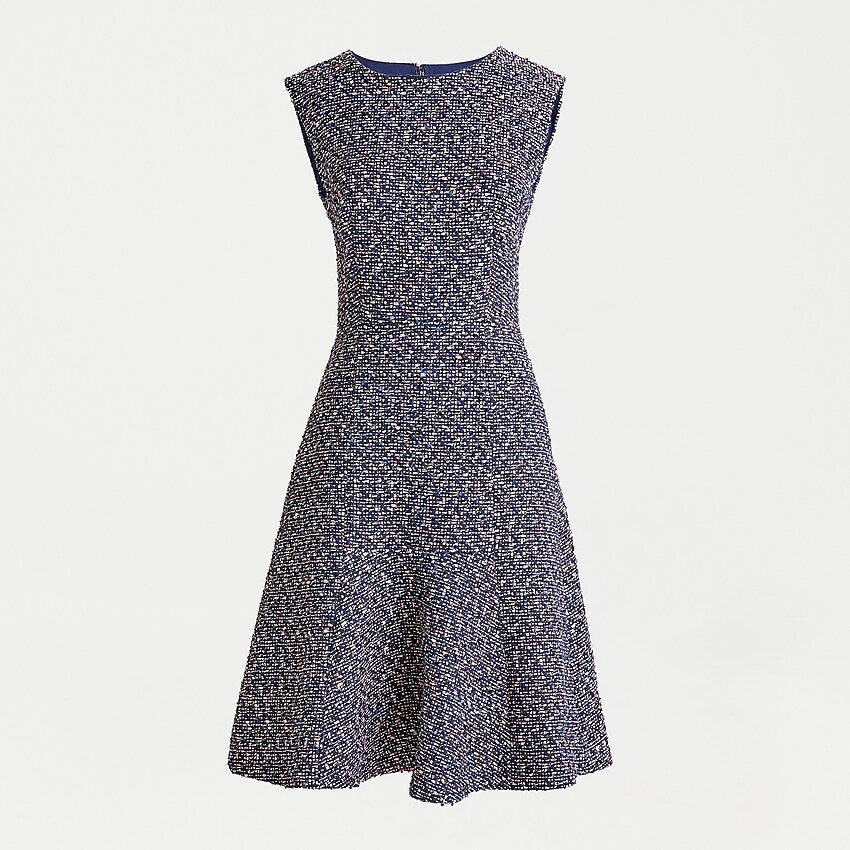 J. Crew A-line Dress in Confetti Tweed