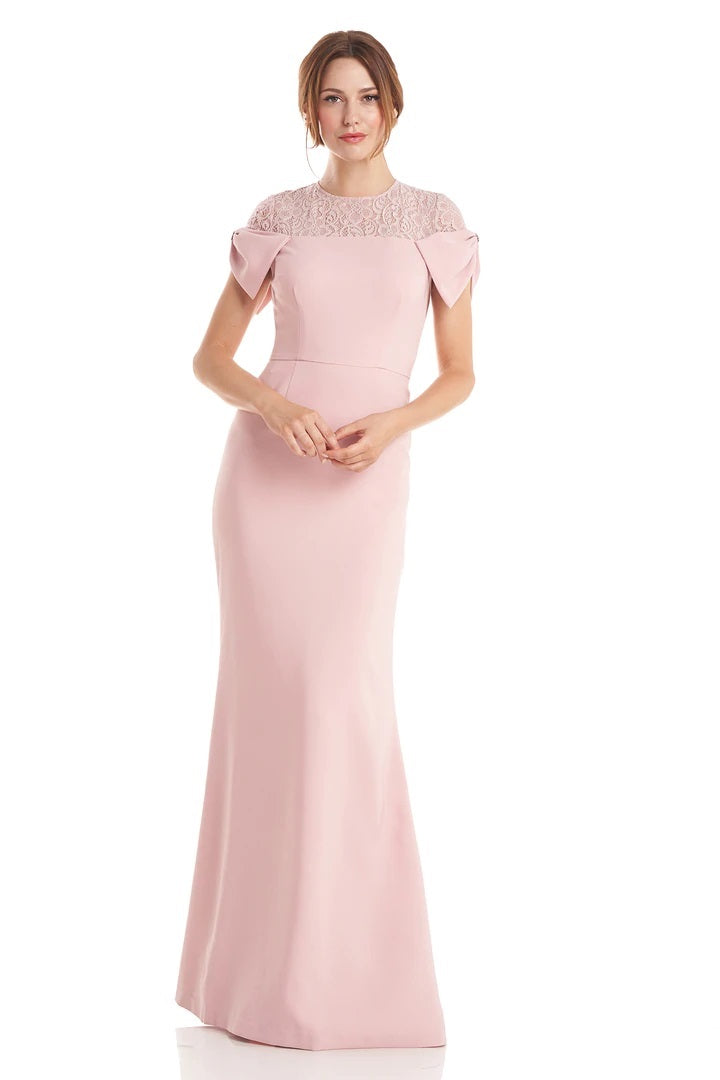 JS Collections Annalise Bow Mermaid Gown