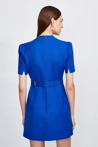 Karen Millen Forever Cinch Belted A Line Dress