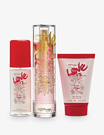 Ed Hardy Love Is... Christian Audigier EDP 3pcs Set