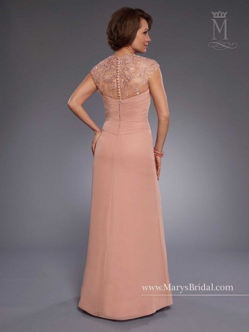 Mary's Bridal Cap Sleeve Gown