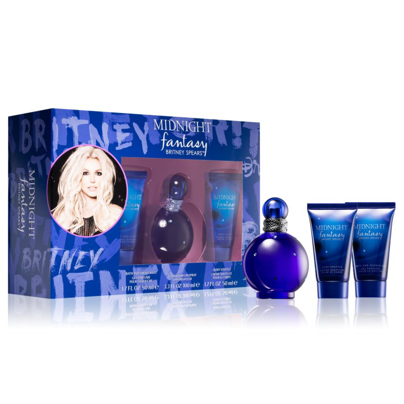 Britney Spears Midnight Fantasy 100ml EDP 3pcs set