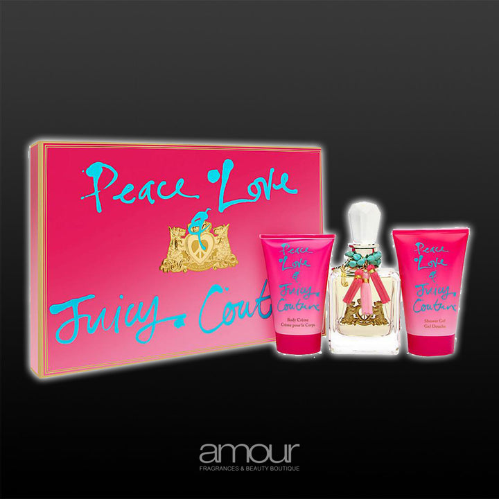 Peace Love by Juicy Couture EDP 3pcs Set