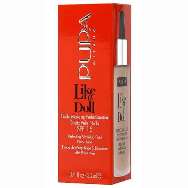 Pupa Like A Doll Perfecting Make-Up Fluid Nude Look