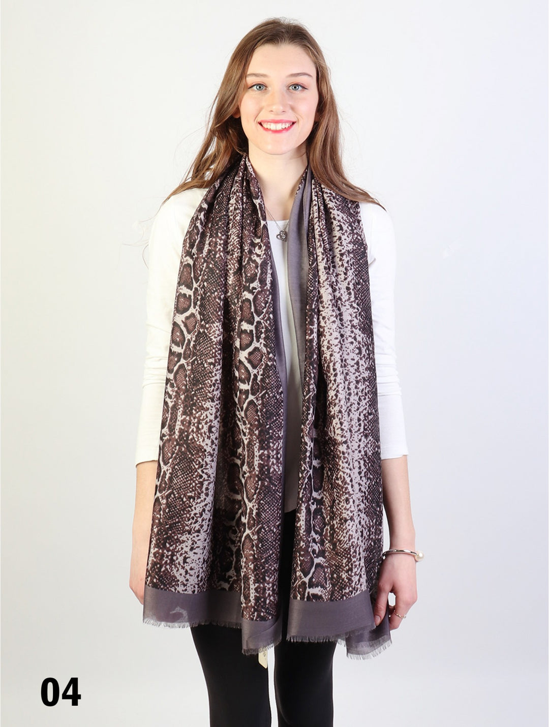 Cherie Bliss Scarf SF17114GRY