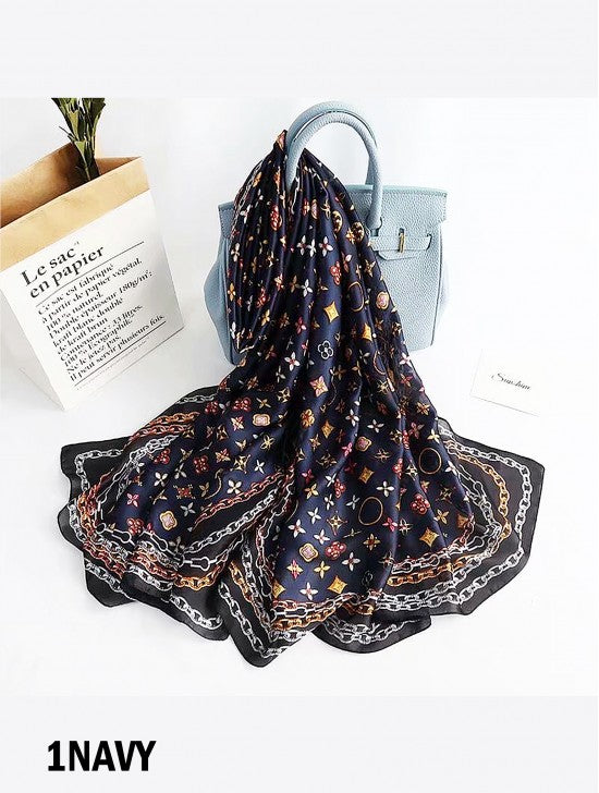 Cherie Bliss Scarf SF18461NAVY