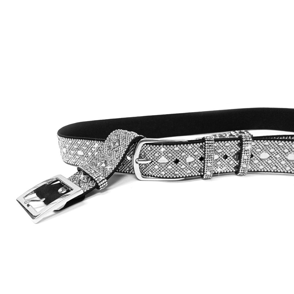 Royal Ice Belt & Extender – White Diamonds Silver