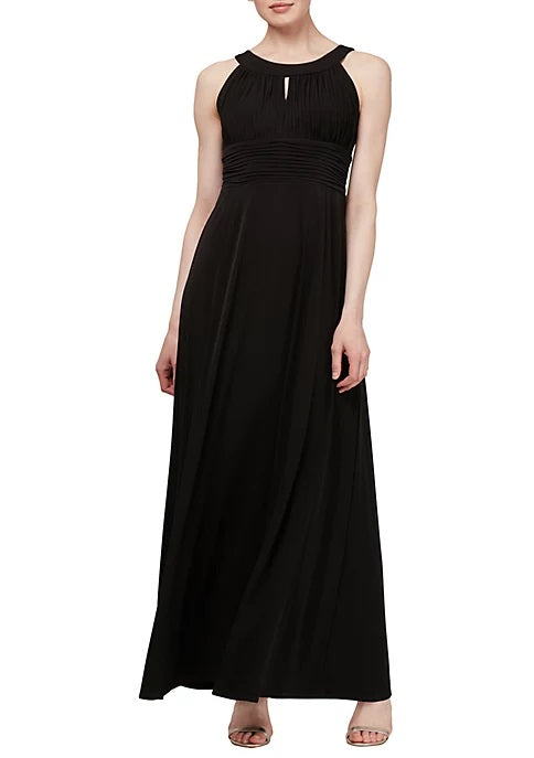 SLNY Sleeveless Maxi Dress