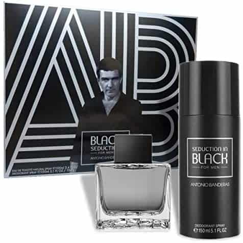 Seduction in Black by Antonio Banderas 2pcs EDT for Men