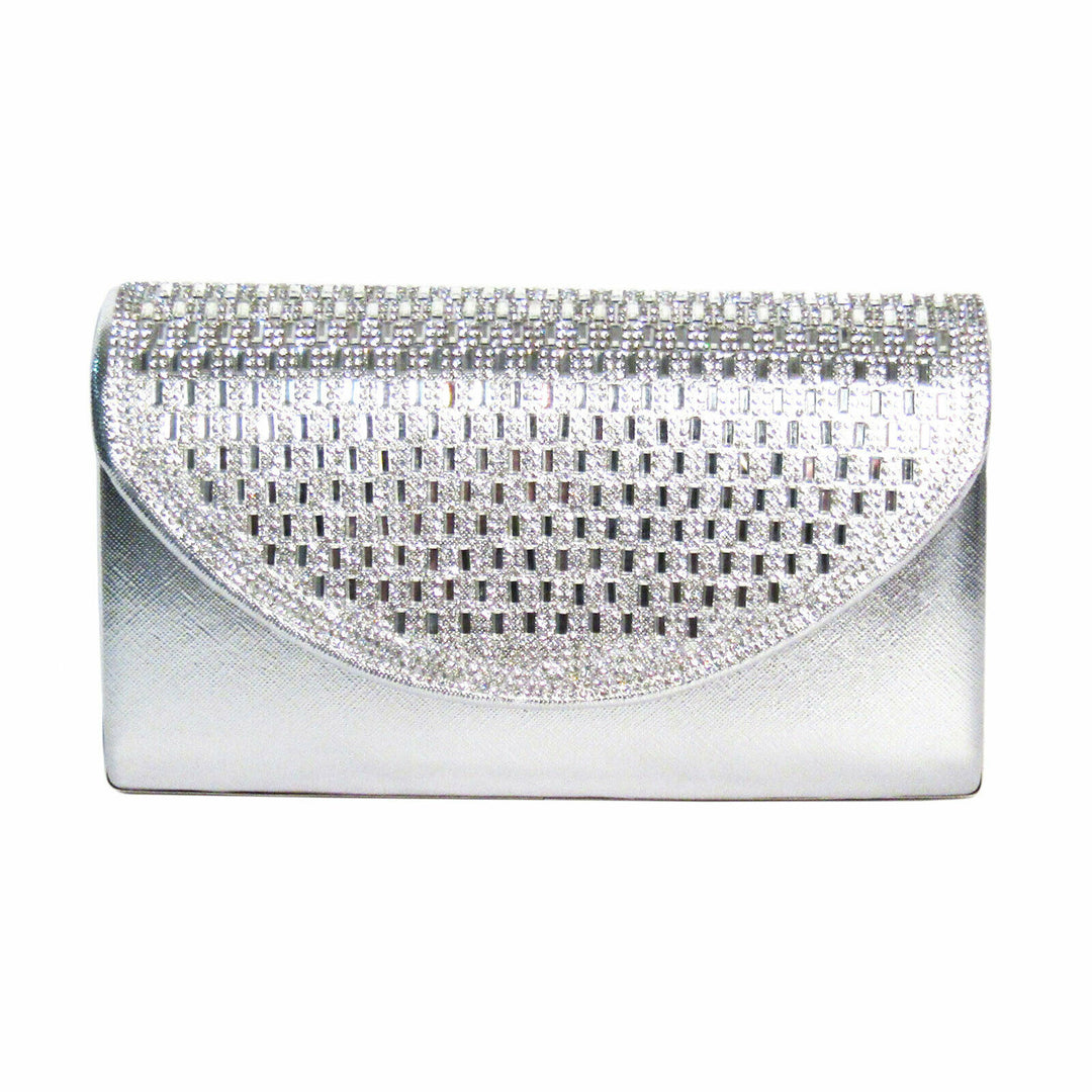 Silver Bag Rhinestone Crystal