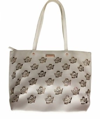 Tahari Handbag White Tote