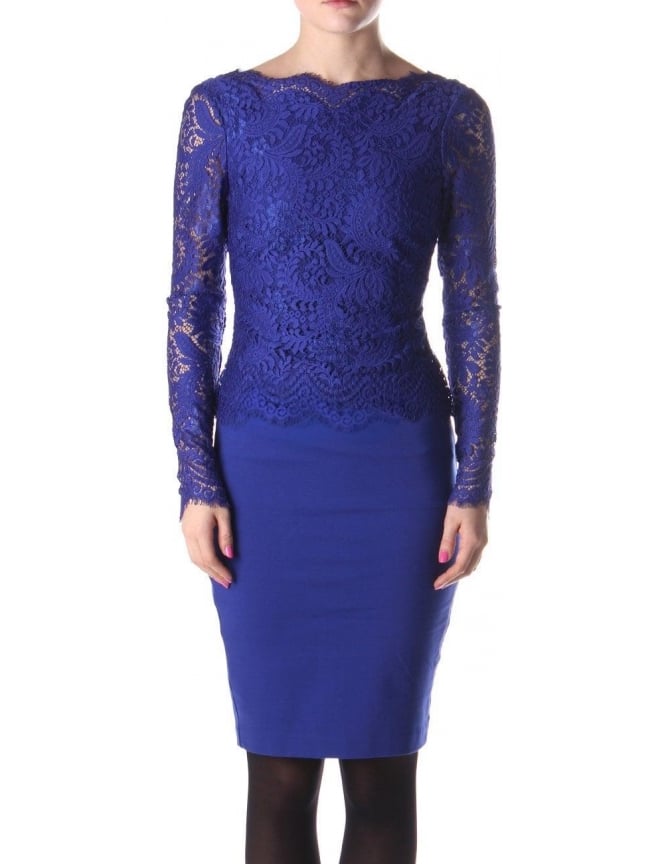 Ted Baker Vendela Lace Fitted Dress