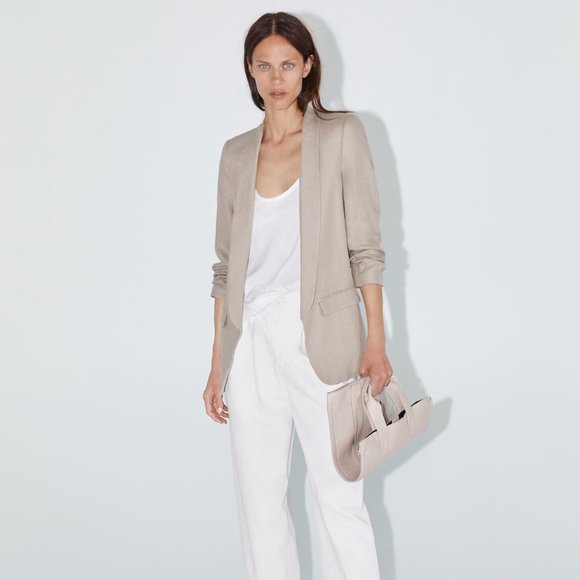 ZARA Linen Blazer