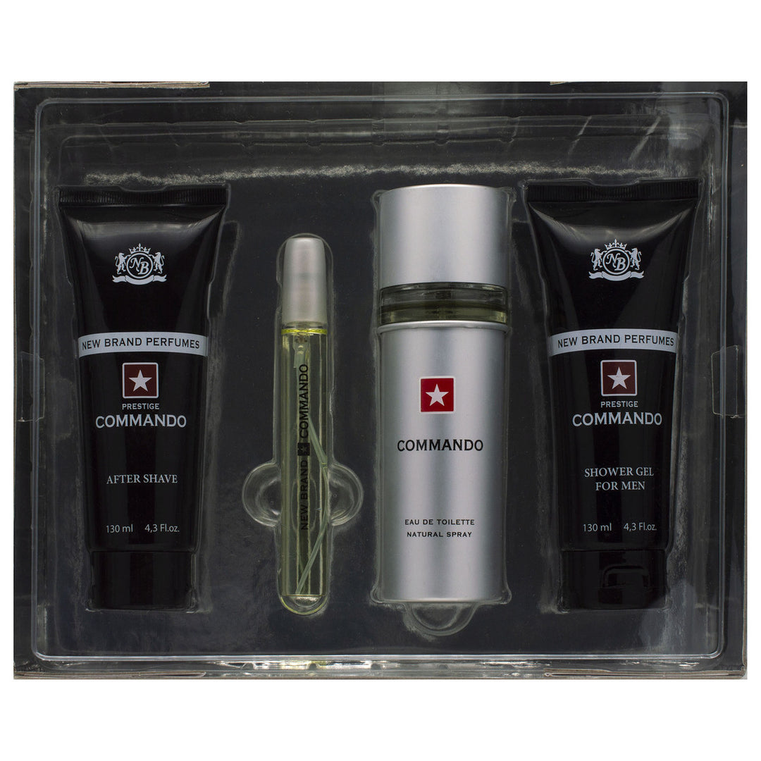 New Brand Commando 100ml 4pcs set for Men