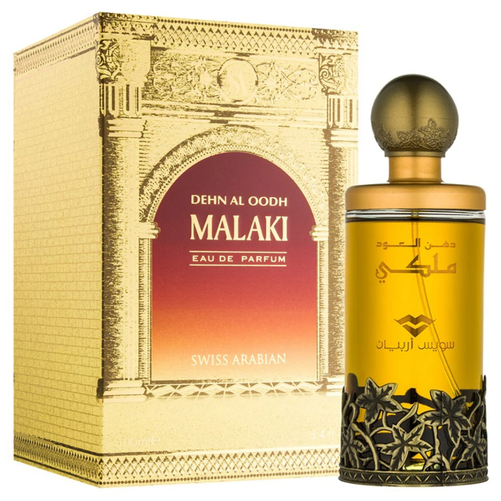 Dehn El Oud Malaki Swiss Arabian for women and men
