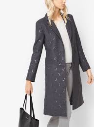 Michael Kors Gray Coat MH62H8N0S8