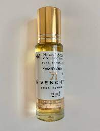 Givenchy by Heaven Scent Pure Fragrance Oil Mini for Men