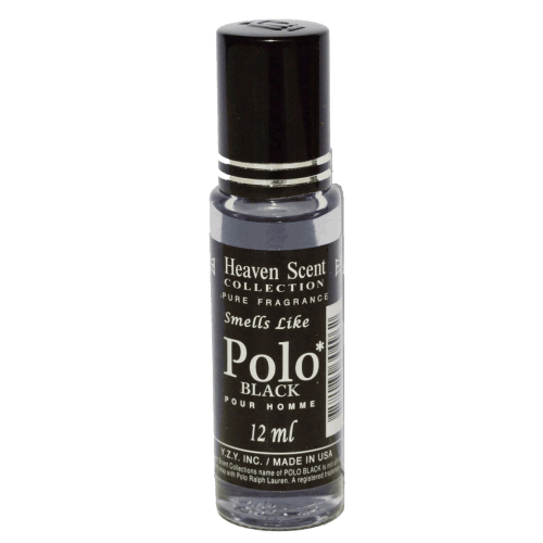 Polo Black by Heaven Scent Pure Fragrance Oil Mini for Men