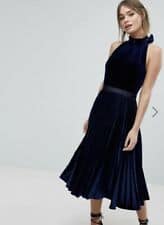 Ted Baker velvet black dress WMD-CORNELA-WC8W